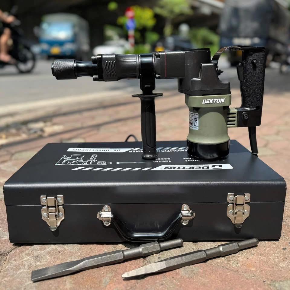 MÁY ĐỤC BÊ TÔNG 17MM 1150W LỰC ĐẬP 18J DK-DH0811XPRO DEKTON - HÀNG CHÍNH HÃNG