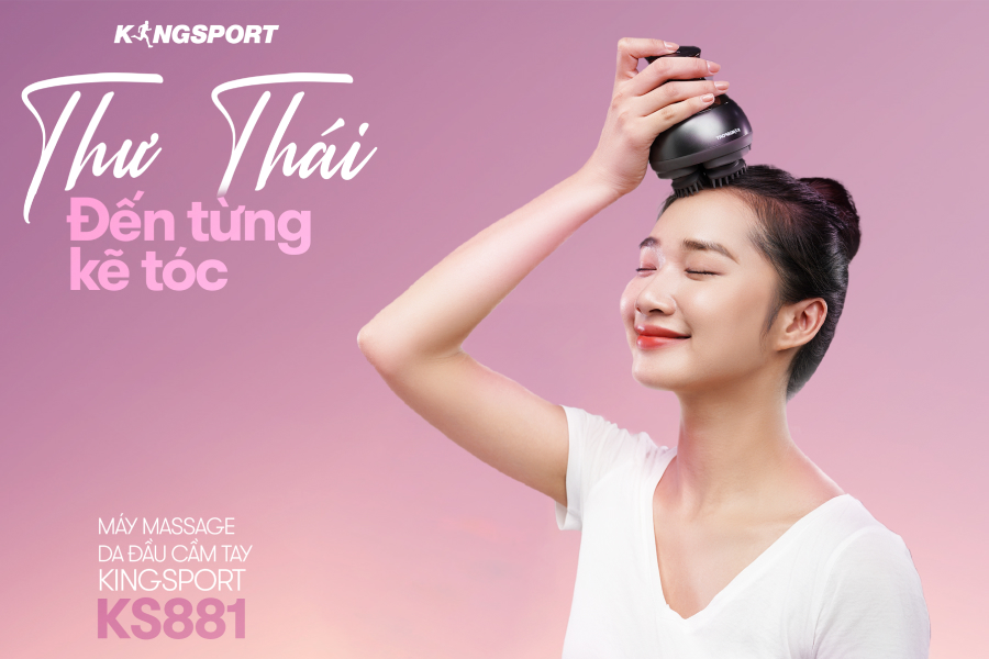 MÁY MASSAGE DA ĐẦU KINGSPORT KS881