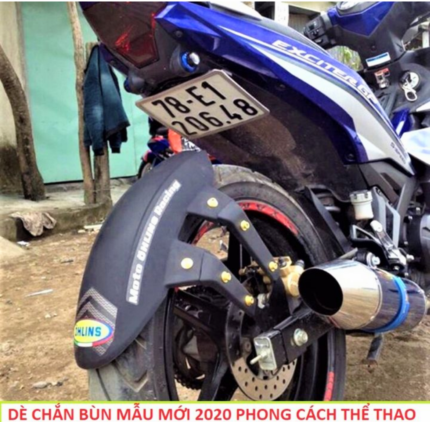 DÈ CHẮN BÙN SAU XE MÁY A21 MẪU MỚI CỰC CHẤT ĐỒ CHƠI XE MÁY ĐỈNH CAO HÀNG CHUẨN CHẤT LƯỢNG