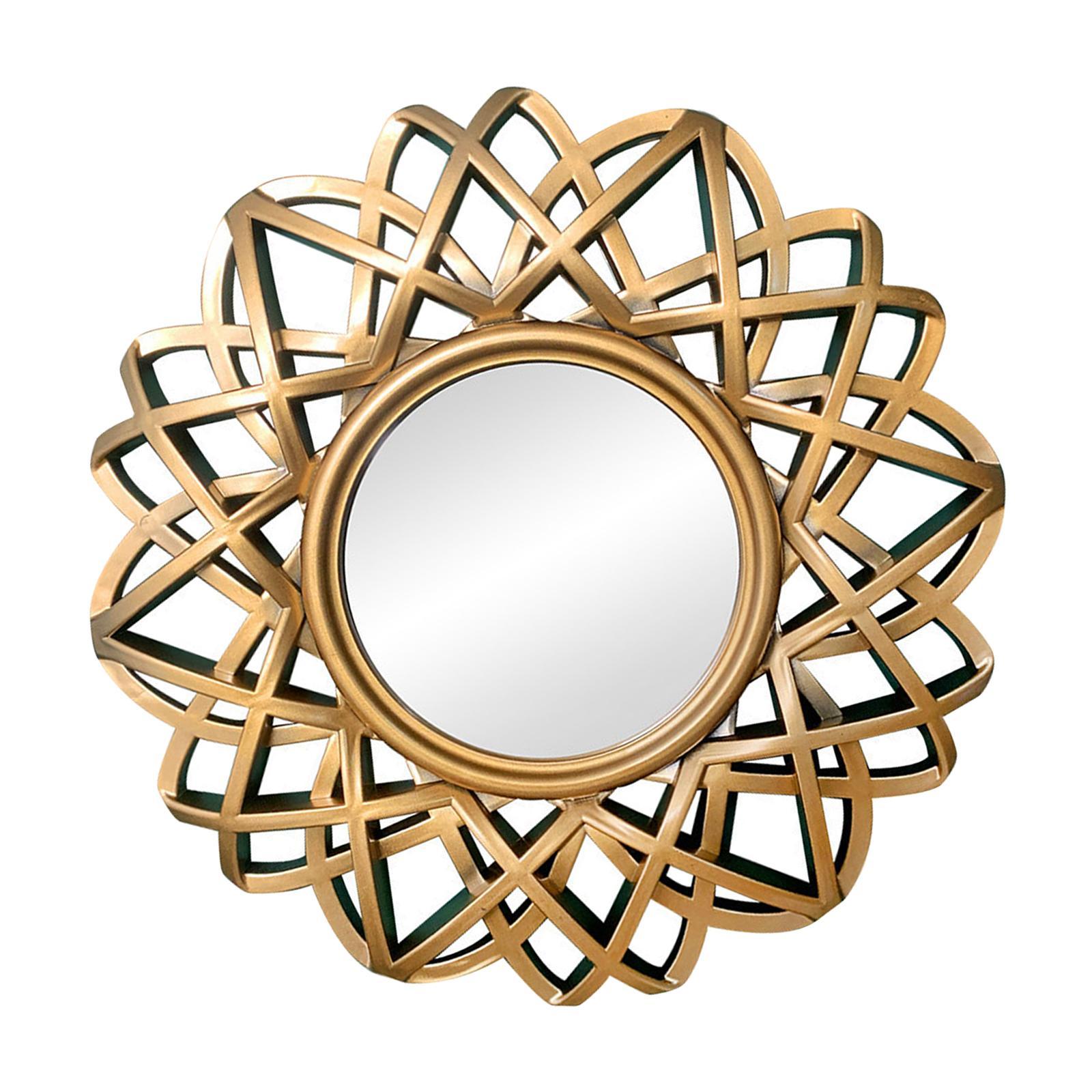 Wall Mirror, Home Decor Decorative Hanging Wall Art for Living Room Bedroom Entryway
