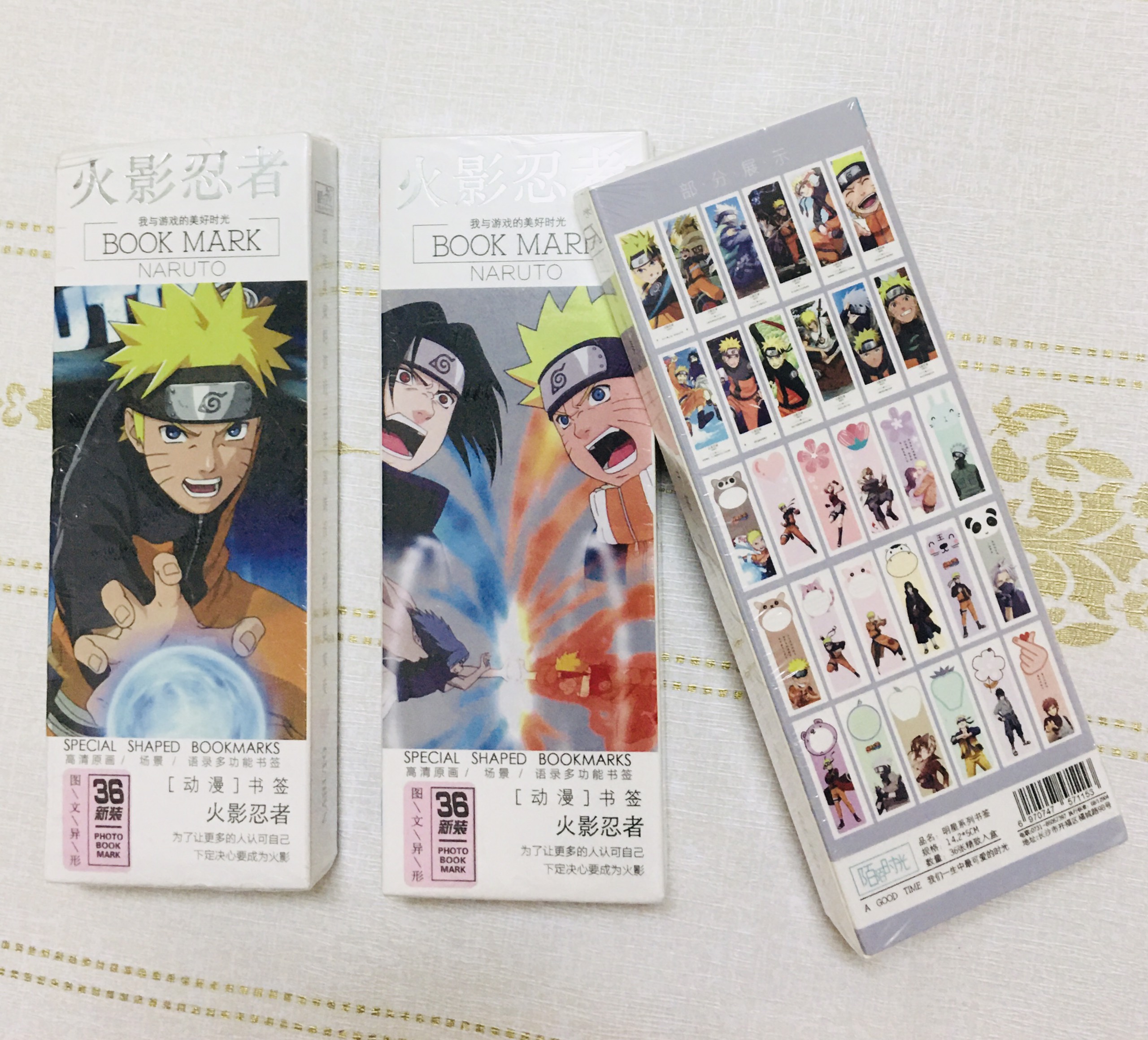 Bookmark Hộp 36 Đánh Dấu Sách NARUTO (giao mẫu ngẫu nhiên)