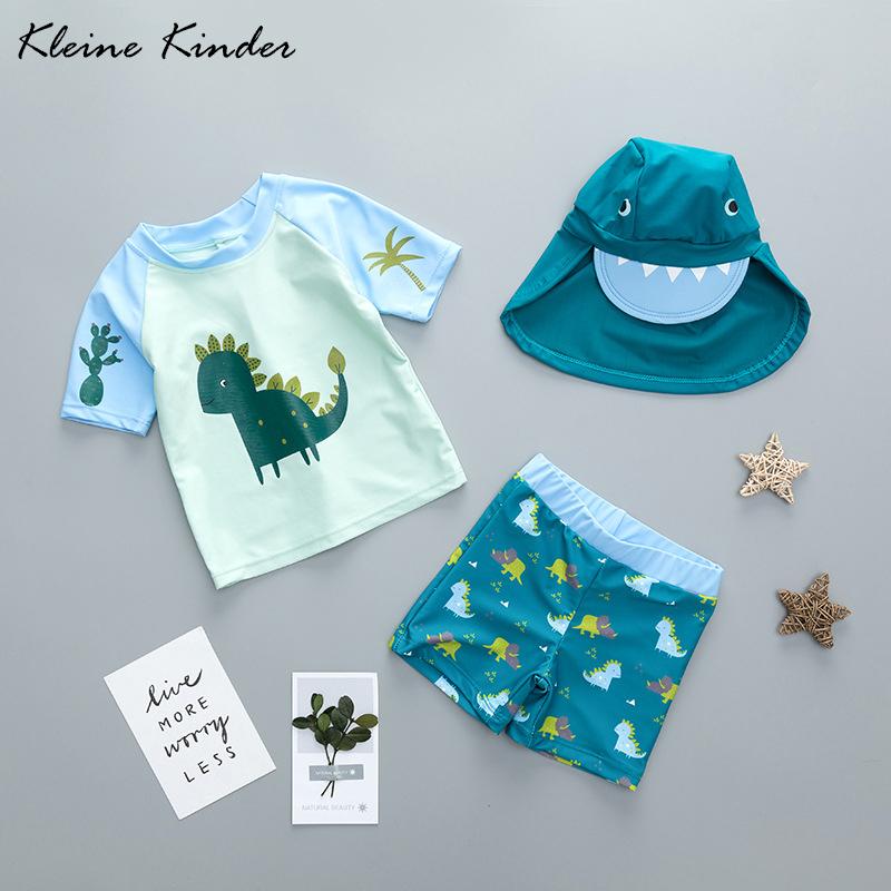 Quần Bơi Bé Trai Khủng Long 3 Quần Bơi Trẻ Em Bé Bộ Đồ Tắm UPF50 + Chống Tia UV Chống Nắng Trẻ Em Bơi đi Biển