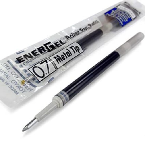 Ruột bút Pentel Energel Roller Pen Refill - Needle Tip 0.5mm - Màu đen (Black)