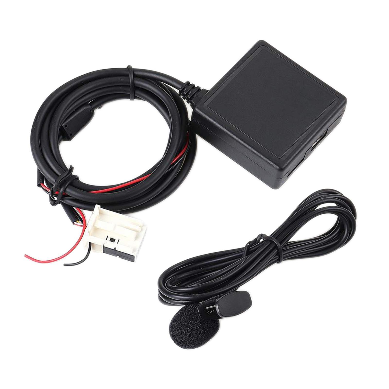 Microphone Wireless AUX Audio Cable Adapter Module for W209 W164 W211