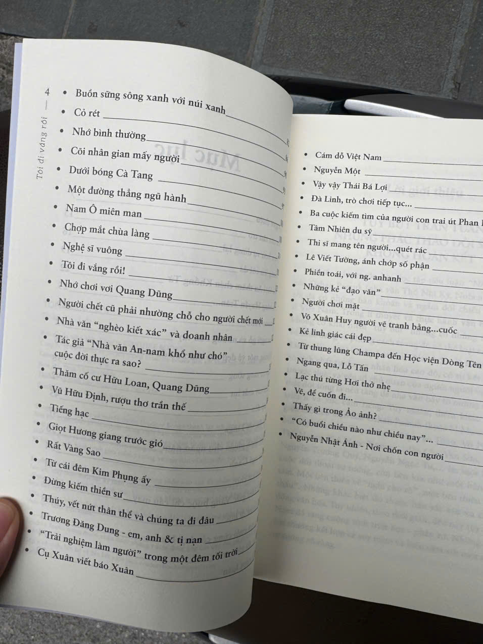 TÔI ĐI VẮNG RỒI – Trần Tuấn – Erudtire Books