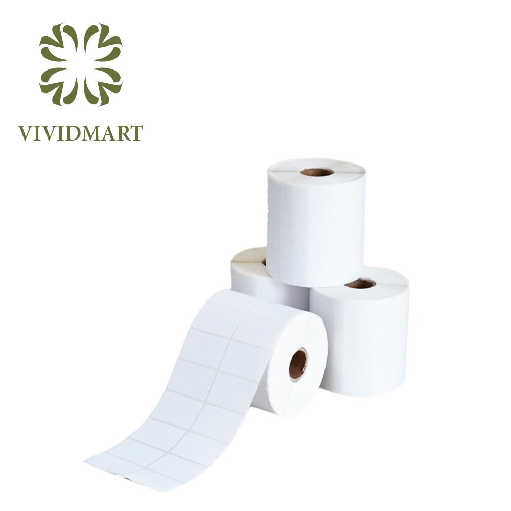 DECAL THƯỜNG 50x30mm IN MÃ VẠCH, IN TEM CUỘN 50m, KHỔ GIẤY: 100mm