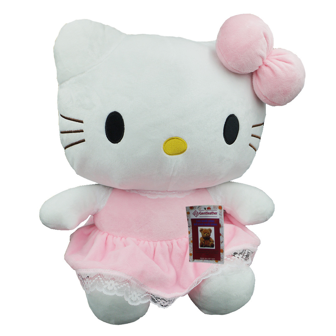 Gấu Bông/ Thú Nhồi Bông Bé Mèo KITTY Siêu Đáng Yêu 36 cm