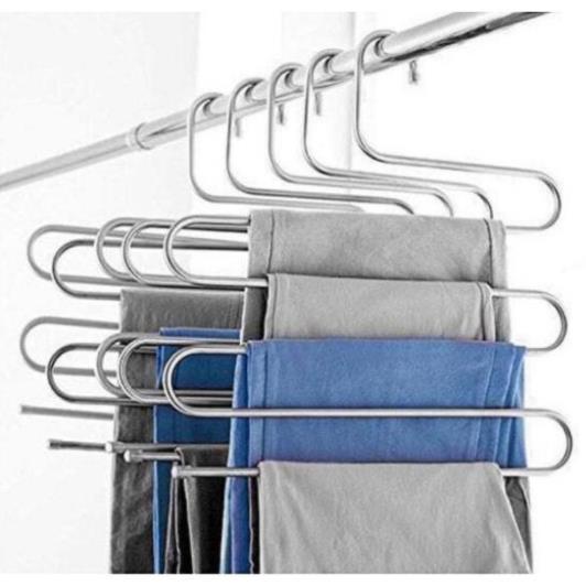 MÓC QUẦN INOX 5 TẦNG KHÔNG SỢ HAN RỈ