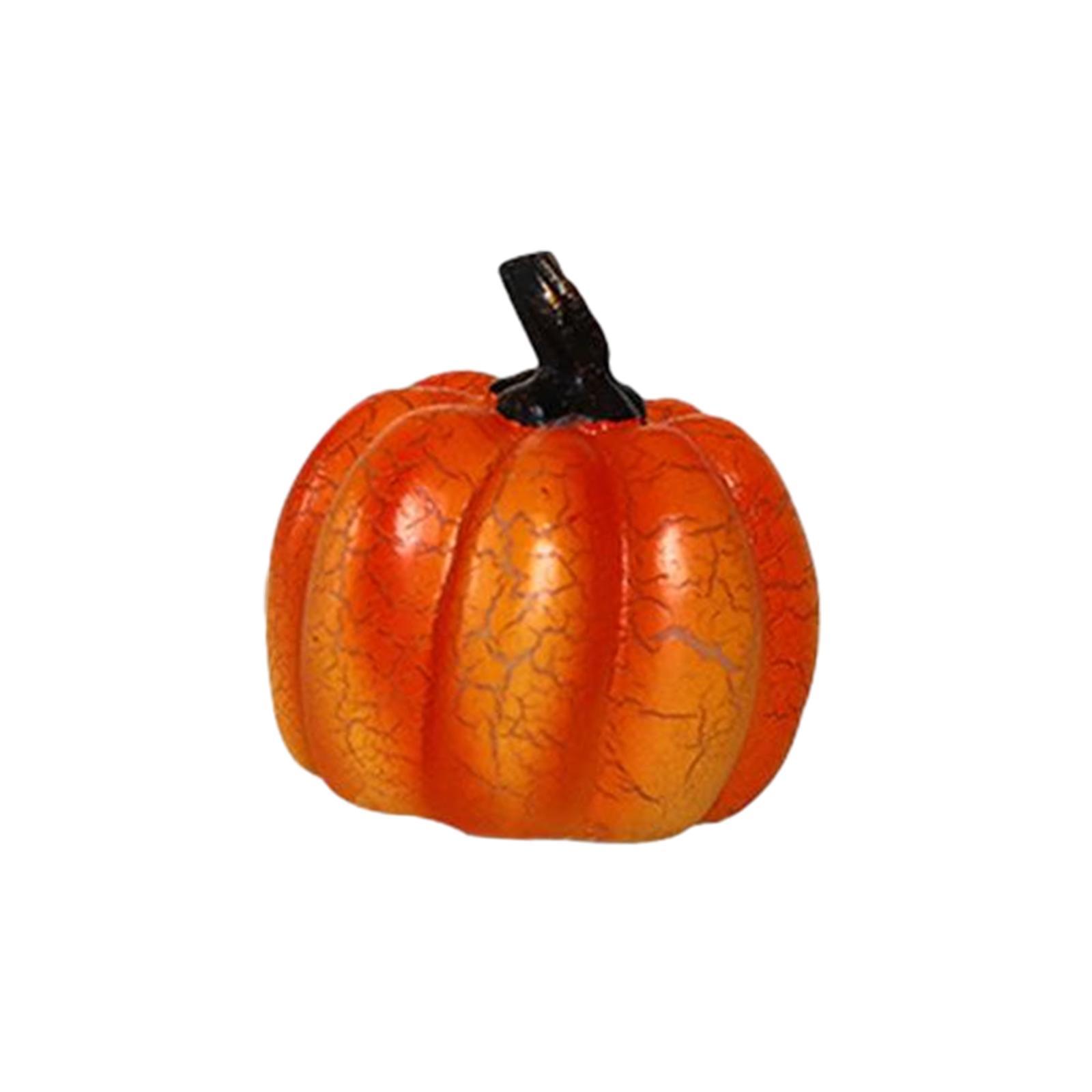 Fake Pumpkins Model Simulation Pumpkins Model DIY Harvest Decorative Realistic Artificial Vegetables for Halloween Fall Decor