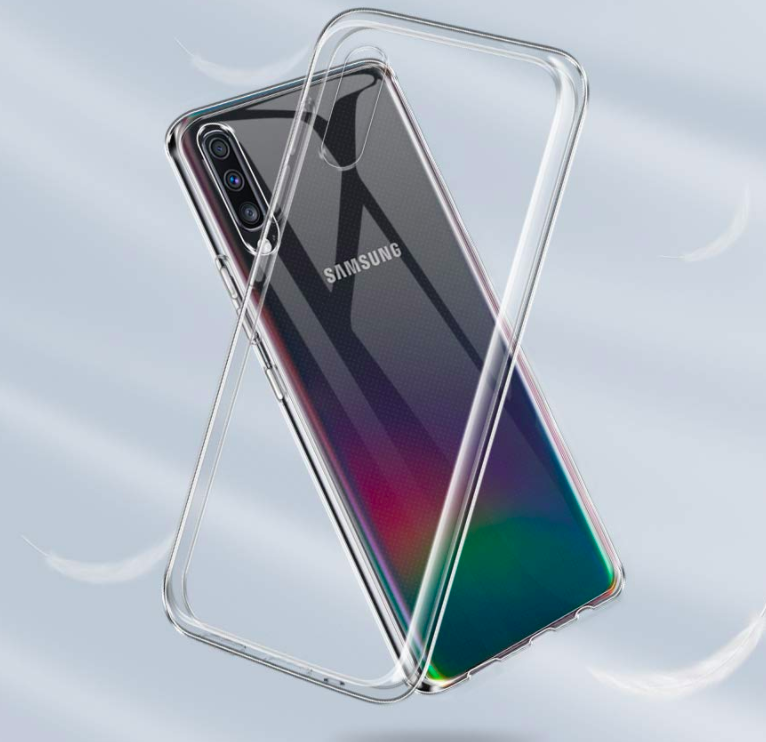 Ốp lưng cho Samsung Galaxy A90 5G dẻo bảo vệ camera - Hàng nhập khẩu