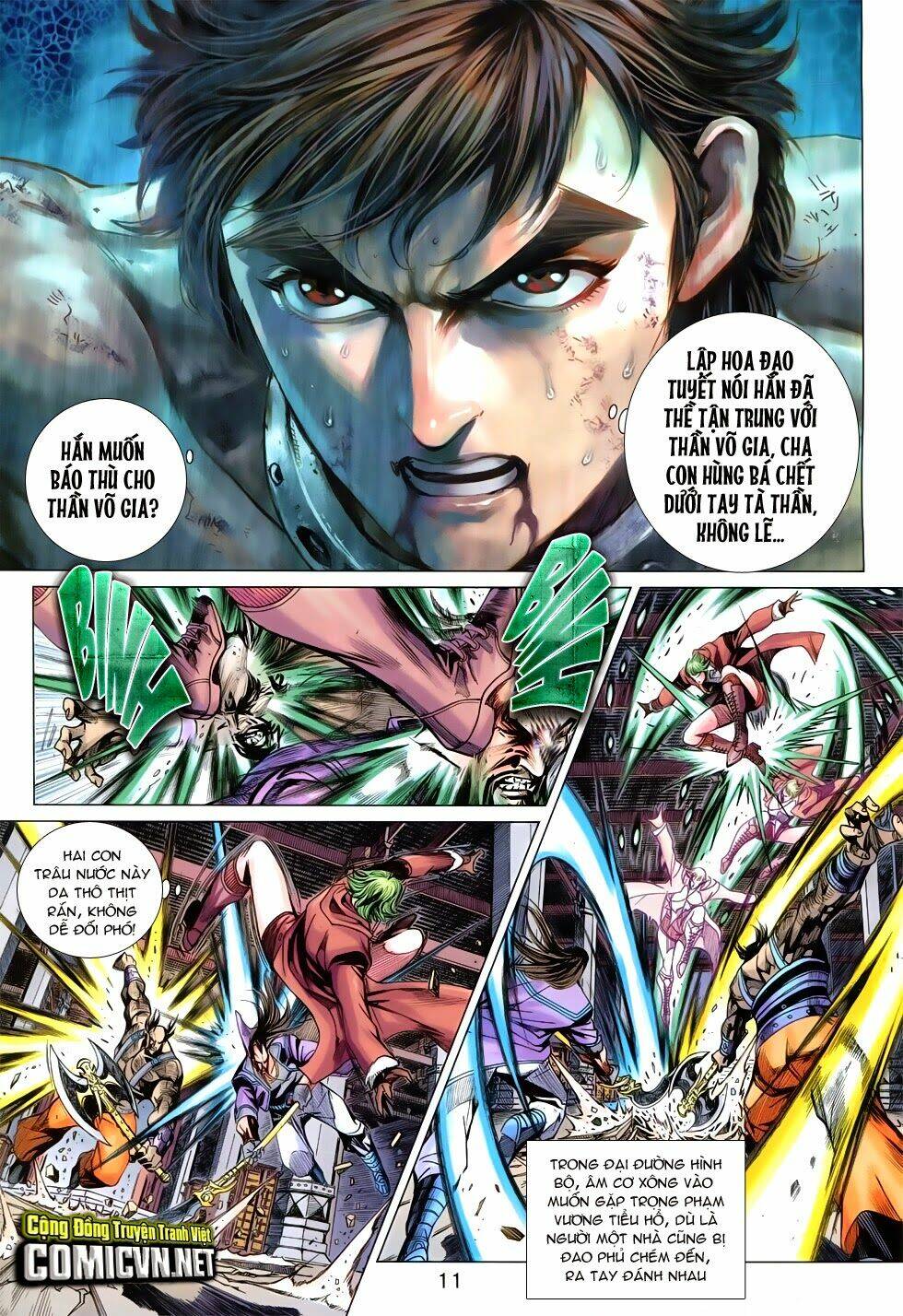 tân tác long hổ môn chapter 744 11