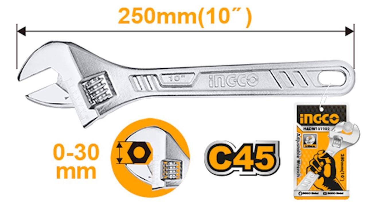MỎ LẾT CẦM TAY 6&quot;/8&quot;/10&quot;/12&quot; INGCO - HÀNG CHÍNH HÃNG