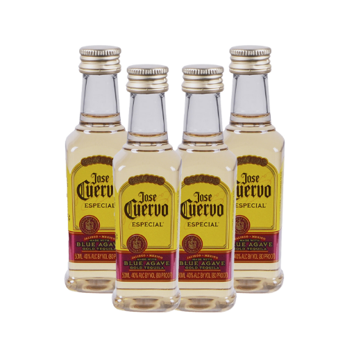 Rượu Jose Cuervo Especial Tequila Gold 40% 4x0.05L