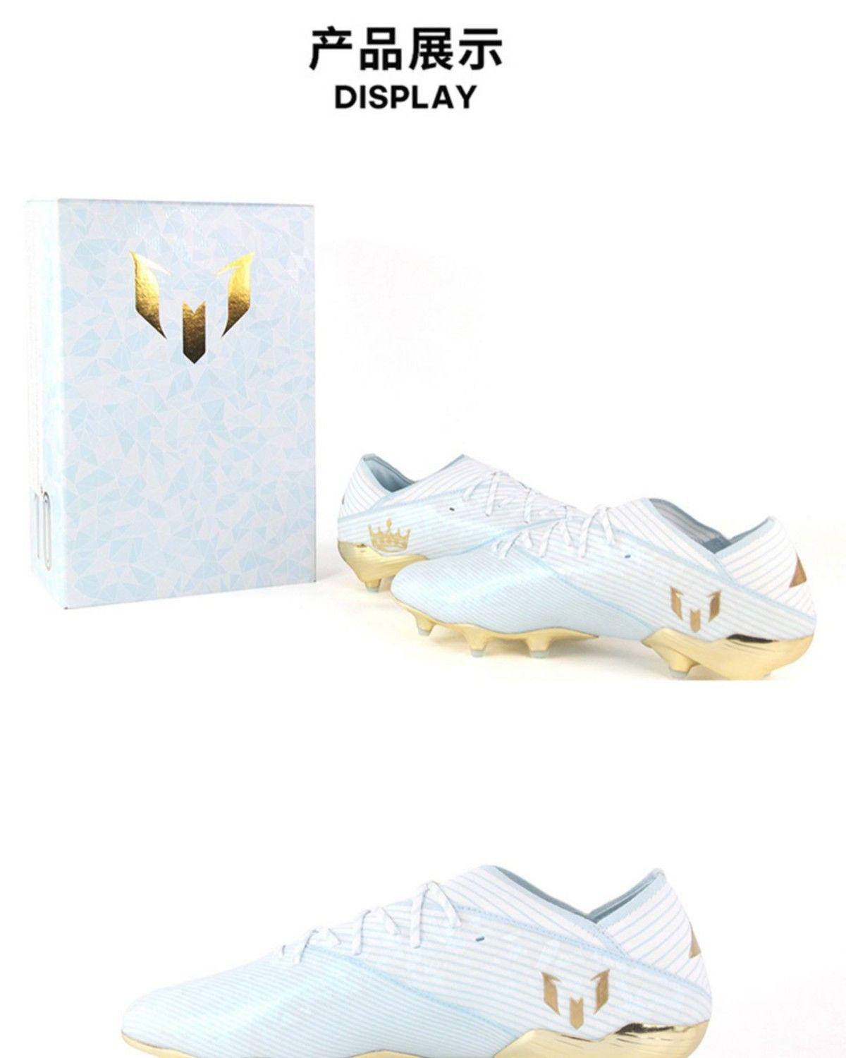 YANZISHOP Macy Anniversary Edition Kids Student Soccer Giày nam và nữ Broken Nails AG Dài Nails Falcon Người lớn Cỏ Đào tạo Giày