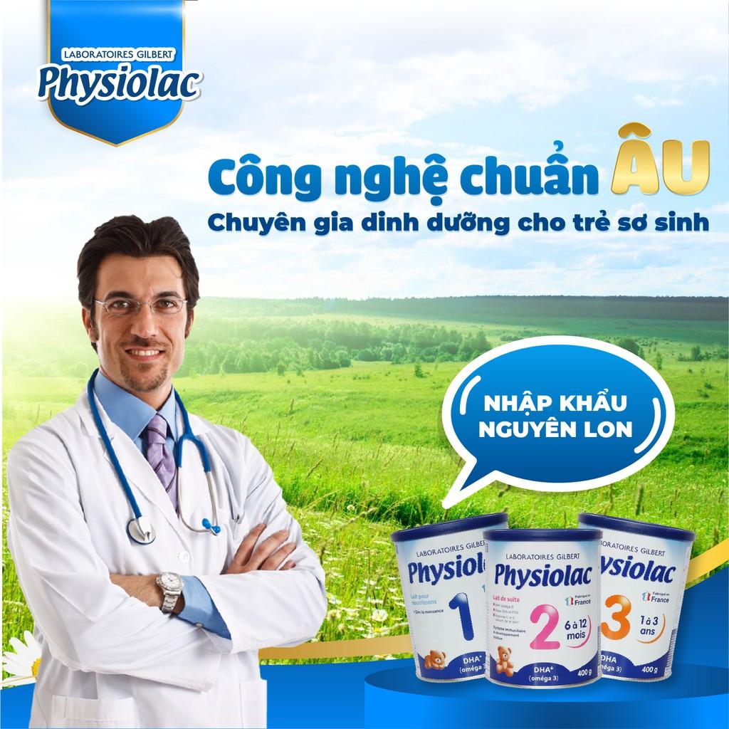 Sữa bột Physiolac 2 400g (Bổ sung DHA)