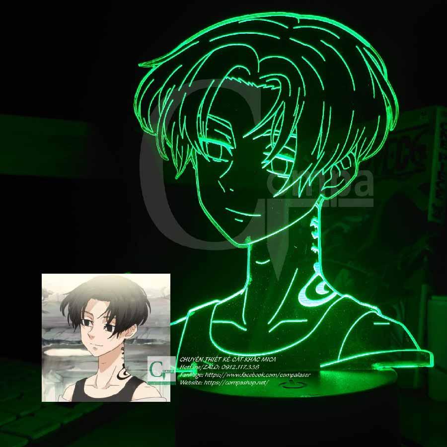 Đèn Ngủ ANIME LED 3D Tokyo Revengers Manjiro Sano Mikey Type 07 ATKR0107 16 màu tùy chỉnh