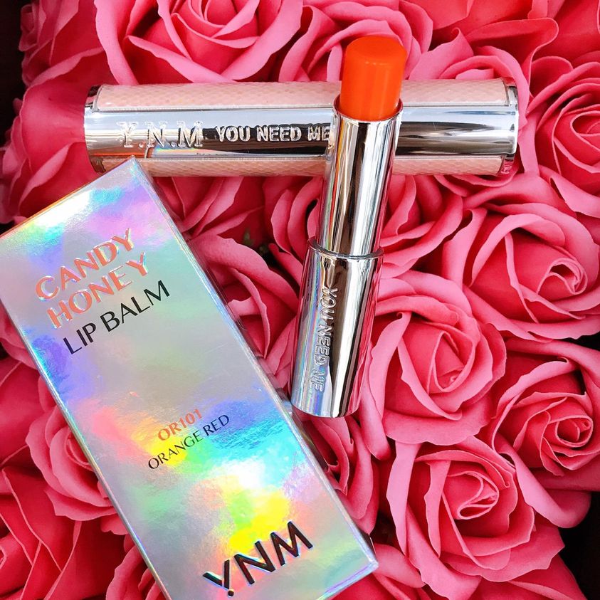 Son Dưỡng YNM Candy Honey Lip Balm OR101 Orange Red