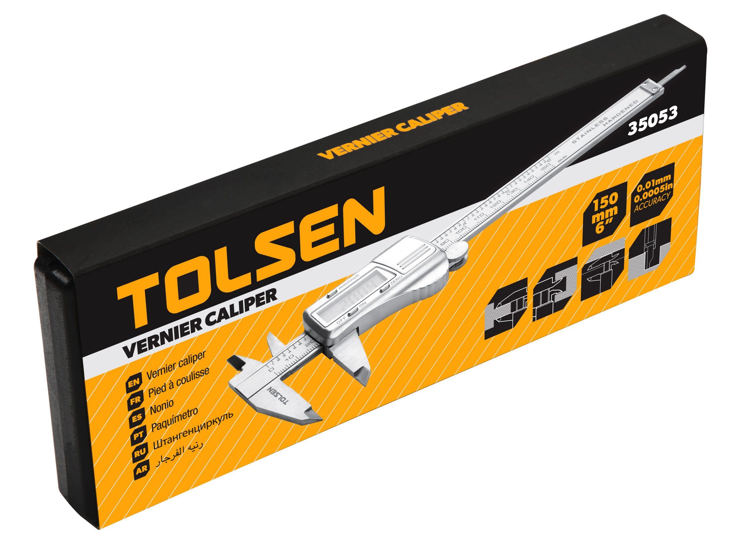 THƯỚC KẸP MÀN HÌNH SỐ 150mm TOLSEN 35053 - HÀNG CHÍNH HÃNG