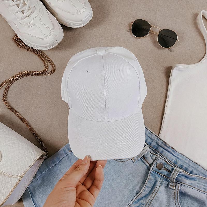 1 PCS Unisex Cap Casual Lưới bóng chày có thể điều chỉnh mũ Snapback cho nữ Hip Hop Trucker Cap Streetwear Dad Color: Blue White Size: 54cm-60cm