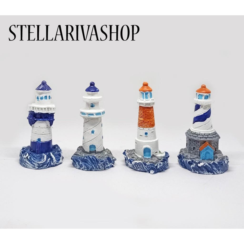 Mô hình Ngọn Hải Đăng làm tiểu cảnh, terrarium quà tặng trang trí