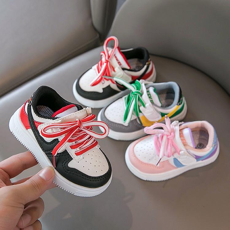 Giày trẻ em dáng thể thao phong cách Hàn Quốc giày cho bé trai bé gái từ 0-3 tuổi siêu nhẹ chống trơn trượt G80