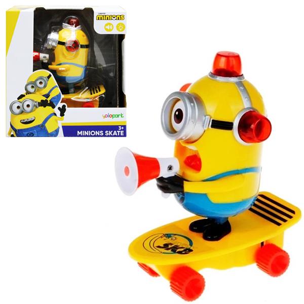 Đồ Chơi Mô Hình Minions Trượt Ván Có Đèn, Âm Thanh Và Chạy Trớn - yolopark FW038