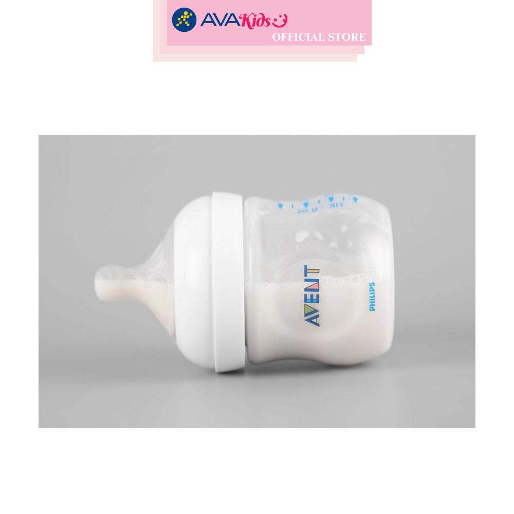 Combo 2 bình sữa nhựa PP Philips Avent SCF690/23 cổ rộng 125 ml (0 - 1 tháng)