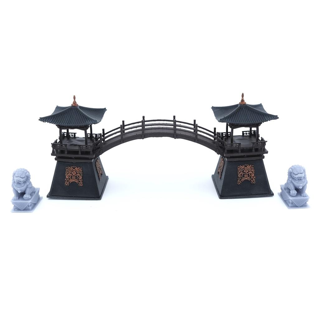Mô hình tiểu cảnh CẦU BÁN NGUYỆT - bán cạn - bể cá - hòn non bộ - terrarium - tinh xảo - chất lượng cao