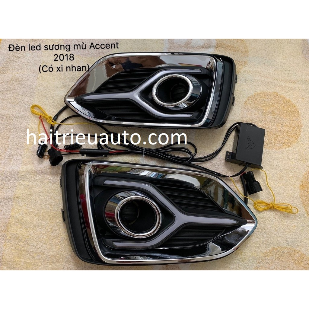 Led Gầm Trước + Sau Xe Hyundai Accent 2018 2019 2020- Hàng đẹp