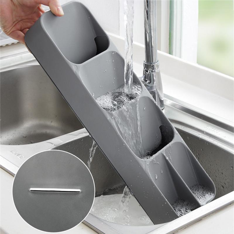 Bộ Dao Kéo Nhà Bếp Hợp Kim Khay Chứa Dao Khối Đựng Thìa Dĩa Đựng Gia Vị Tách Người Tổ Chức Hộp Nhà Bếp Hộp Đựng Phụ Kiện