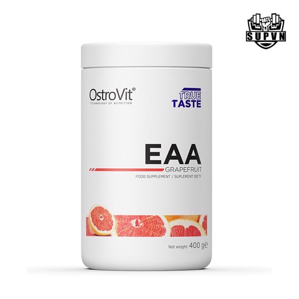 Eaa Ostrovit (40serving) - Bổ sung amino acid hỗ trợ phát triển và phục hồi cơ bắp, ESSENTIAL AMINO ACID OSTROVIT 400g