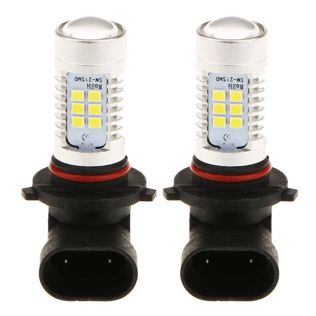 High Quality 2 Pcs Auto Fog Signal Turn Parking Light DRL Led