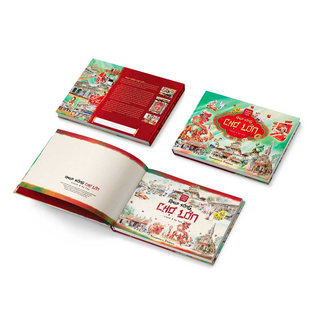 Sách Nhịp Sống Chợ Lớn: Tranh Và Ký Họa