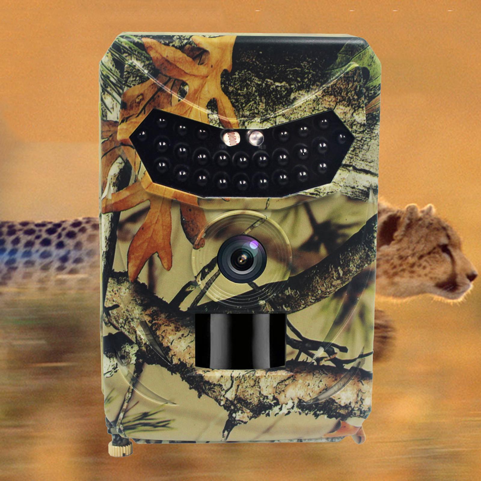 Wireless 16MP Mini Wildlife Camera, Trail Game Camera, Infrared Motion Sensor Night Waterproof for Wildlife Monitoring Outdoor