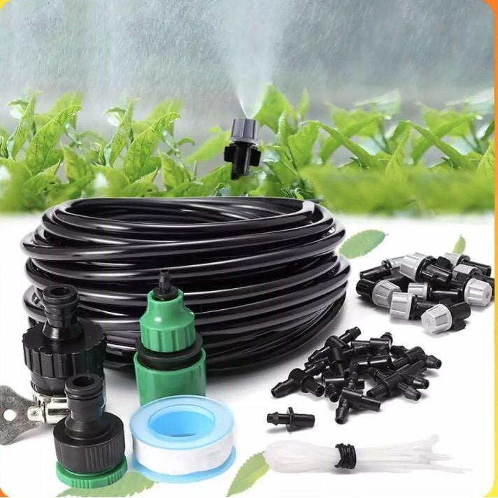 Bộ phun sương tưới lan làm mát 12 đầu phun mịn - 1 ngày duy nhất