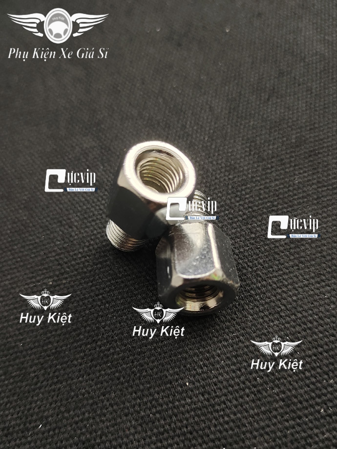 Ốc Nâng Chân Gương, Chân Kính Hậu Loại Chân Ốc 10 Ly Ra Lỗ 8 Ly Ren Thuận MS4588