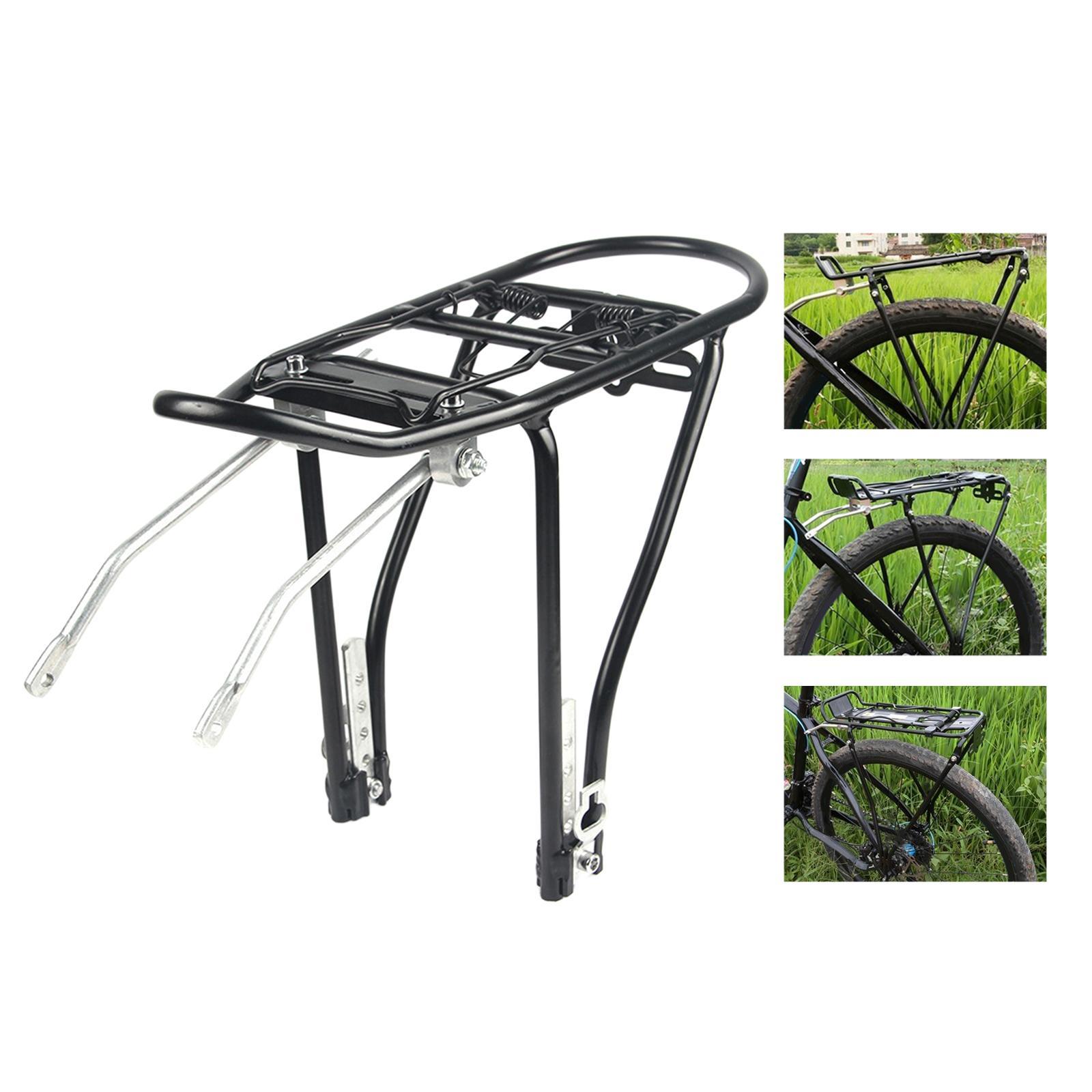 Aluminum Alloy Bicycle Rear Cargo Rack Shelf Suitable for 14"16"18"20" Cycle Travel Carrying Parts, Bike Rear Rack Bicycle Accessories