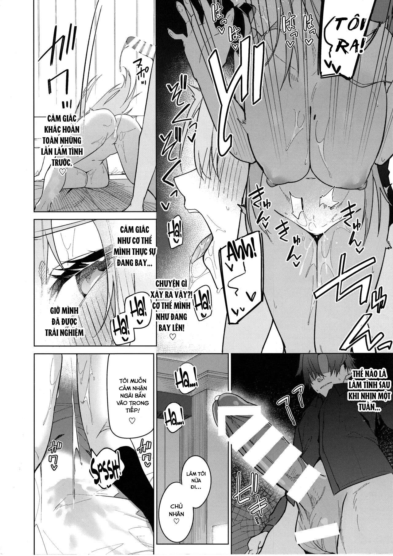 thân mật với asuna sau một tuần xa cách chapter 1.2 7