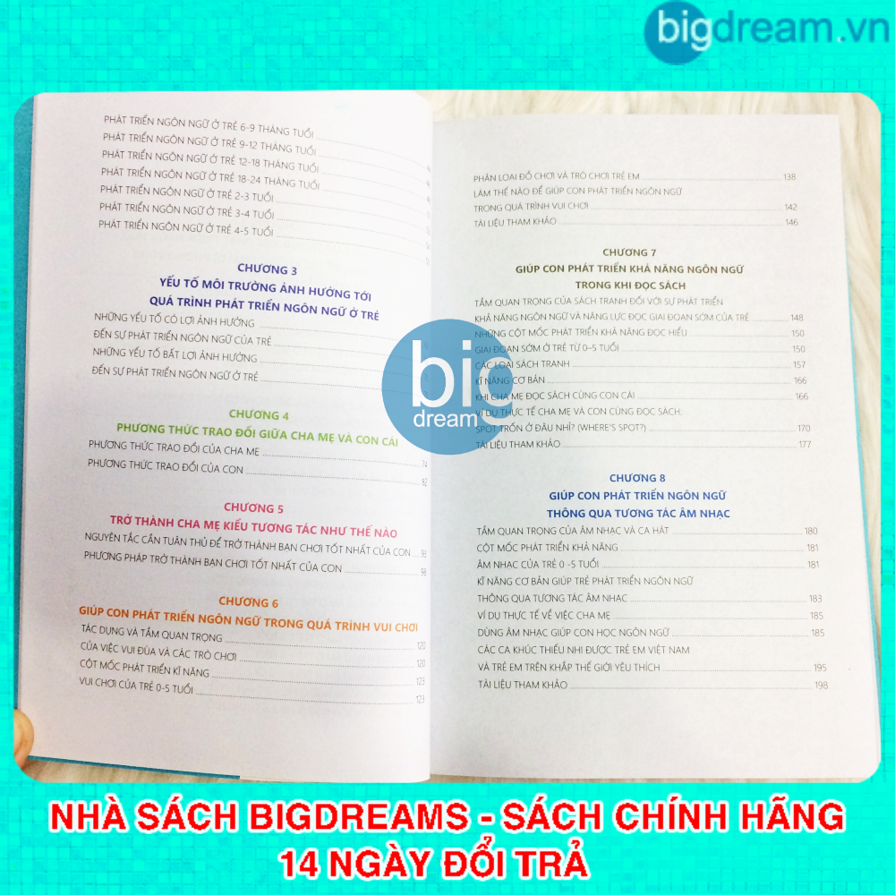 Dạy con học nói sớm - Phát triển tư duy ngôn ngữ tiềm thức cho bé chậm nói sách cho bé tập nói