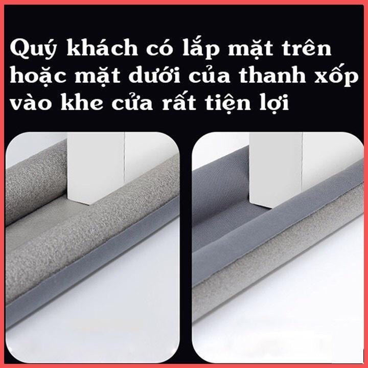 Thanh chặn cửa chắn cửa đa năng 95cm,miếng chặn khe cửa ngăn côn trùng bụi bẩn,chắn gió điều hòa,tránh kẹp chân em bé