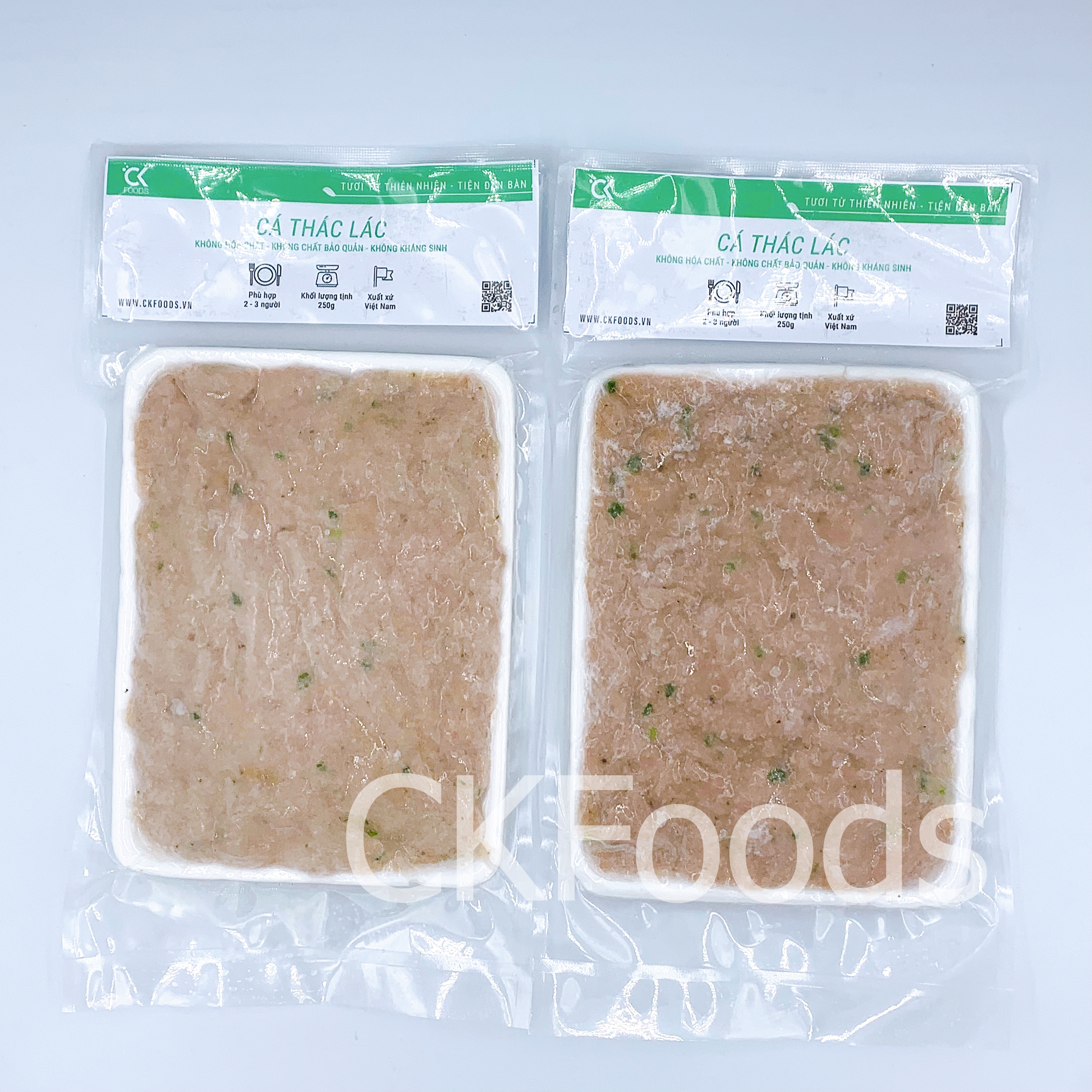 Chả cá thác lác nguyên chất - CKFoods - 200 g
