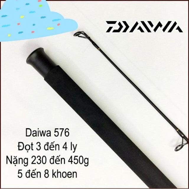 Cần Câu 2 khúc rỗng dài 2m7 DAIWA cần tải cá 10kg