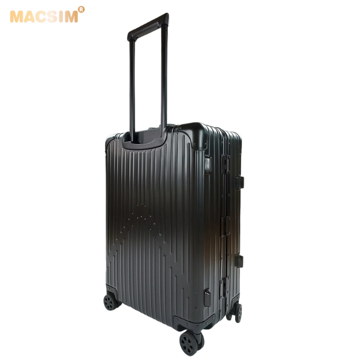 Vali hợp kim nhôm nguyên khối MS1104 Macsim cao cấp màu Rose,màu bạc,màu đen,màu ti-gold cỡ 26inches