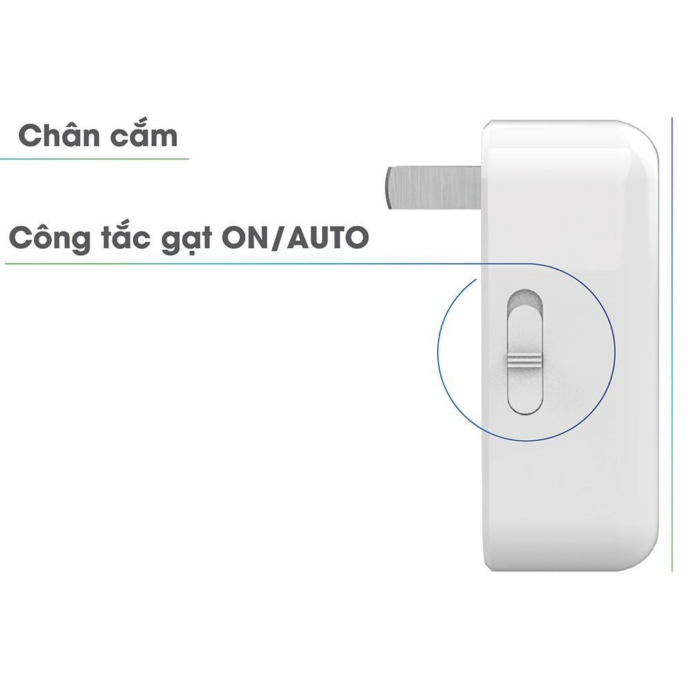 Đèn ngủ cảm biến Rạng đông Model: ĐN02.LS 65x65/0.3W