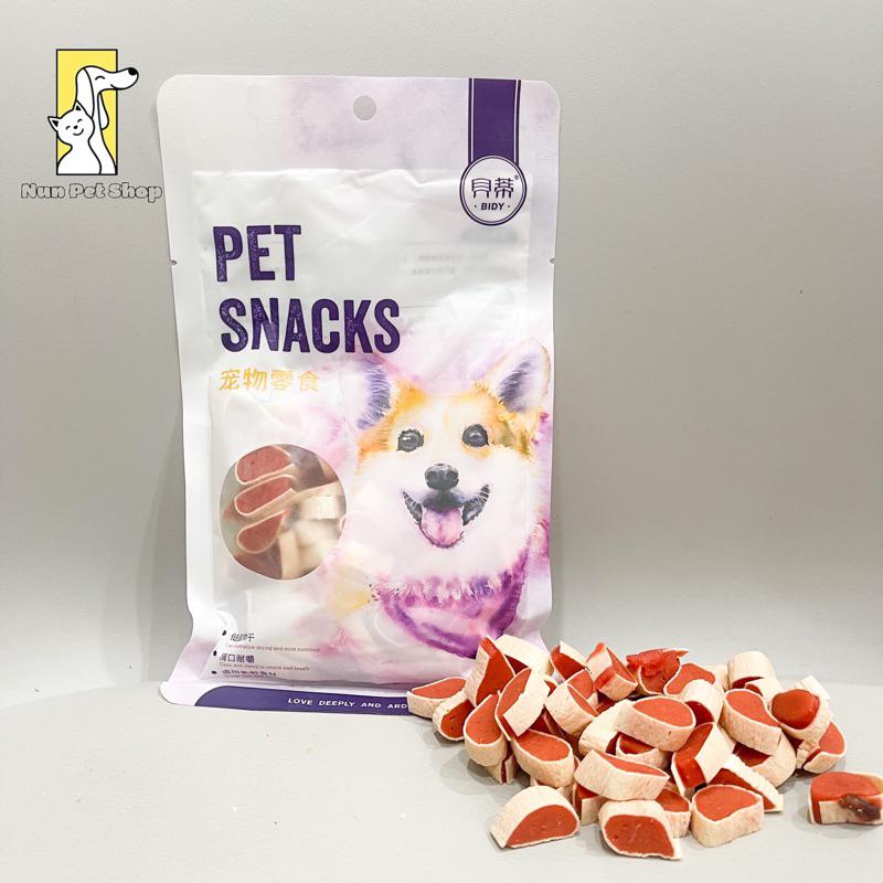 Bánh thưởng dành cho chó Pet Snacks - Dạng Sushi gà nhỏ