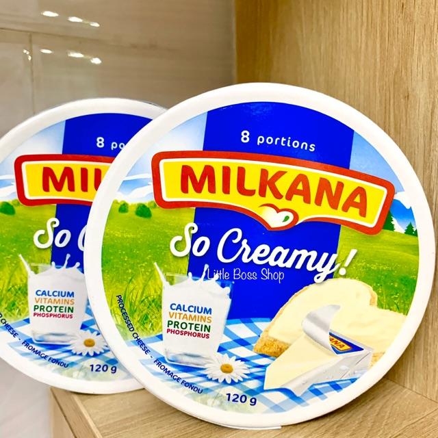 ( 1 Thùng ) Phomai Milkana dành cho các bé và dùng được cho người