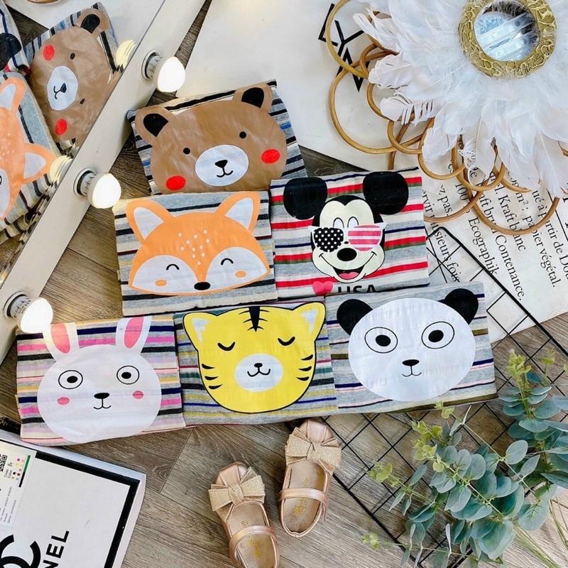 Bộ đồ tay cộc hình thú cute