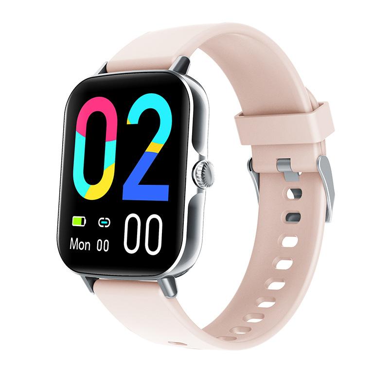 Khuyến mại mới F107 đồng hồ thông minh gọi bluetooth đo nhịp tim nhiệt độ cơ thể đếm calo đếm bước chân đồng hồ thể thao vòng đeo tay thông minh