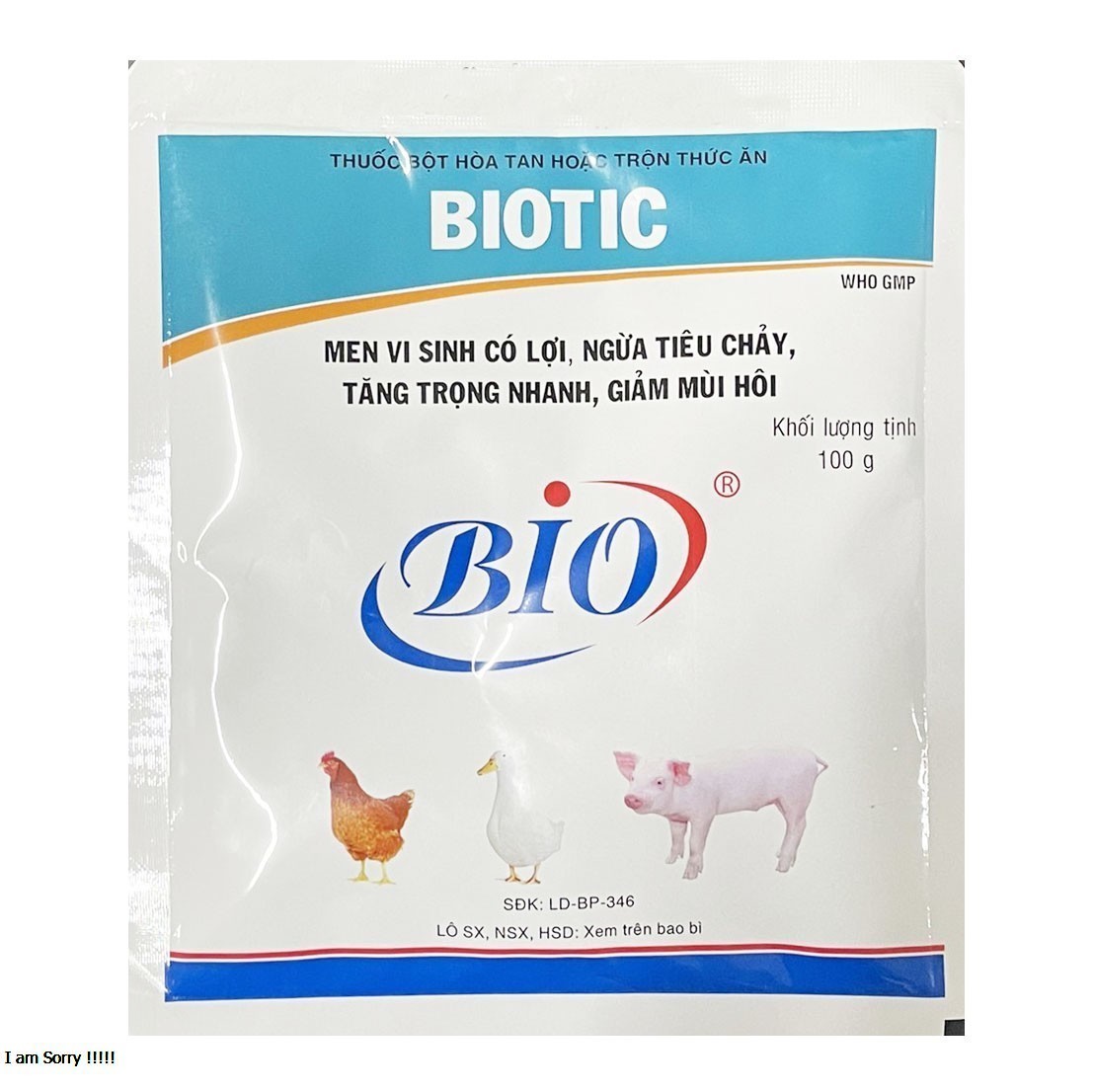 Men cho chim cản gà đá - Biotic