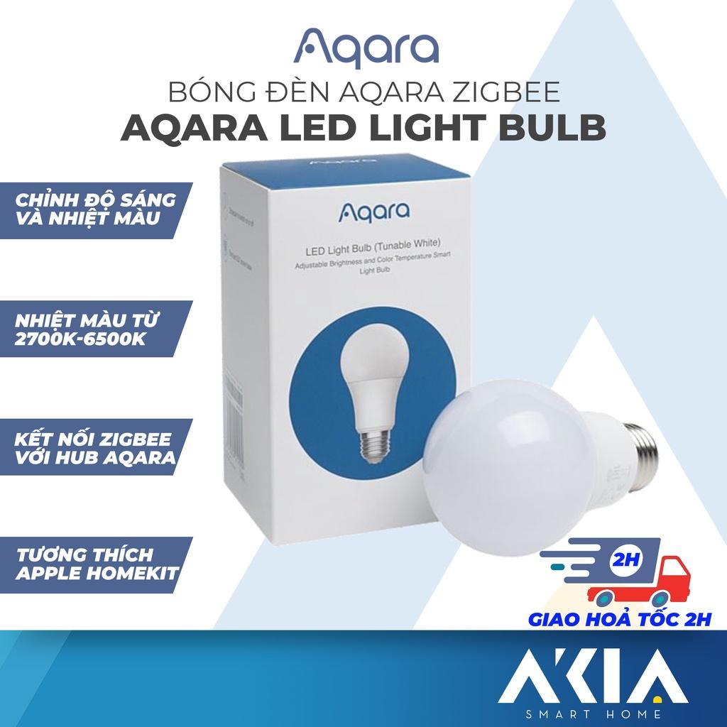 Bóng đèn thông minh Aqara 9W màu 2700K - 6500K bản Zigbee - Chuẩn chuôi E27, Kết nối App, Điều chỉnh độ sáng